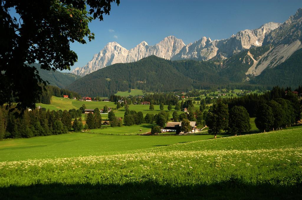 람자우 암 다흐스타인 Bio-Holzhaus Und Landhaus Heimat 아파트 외부 사진