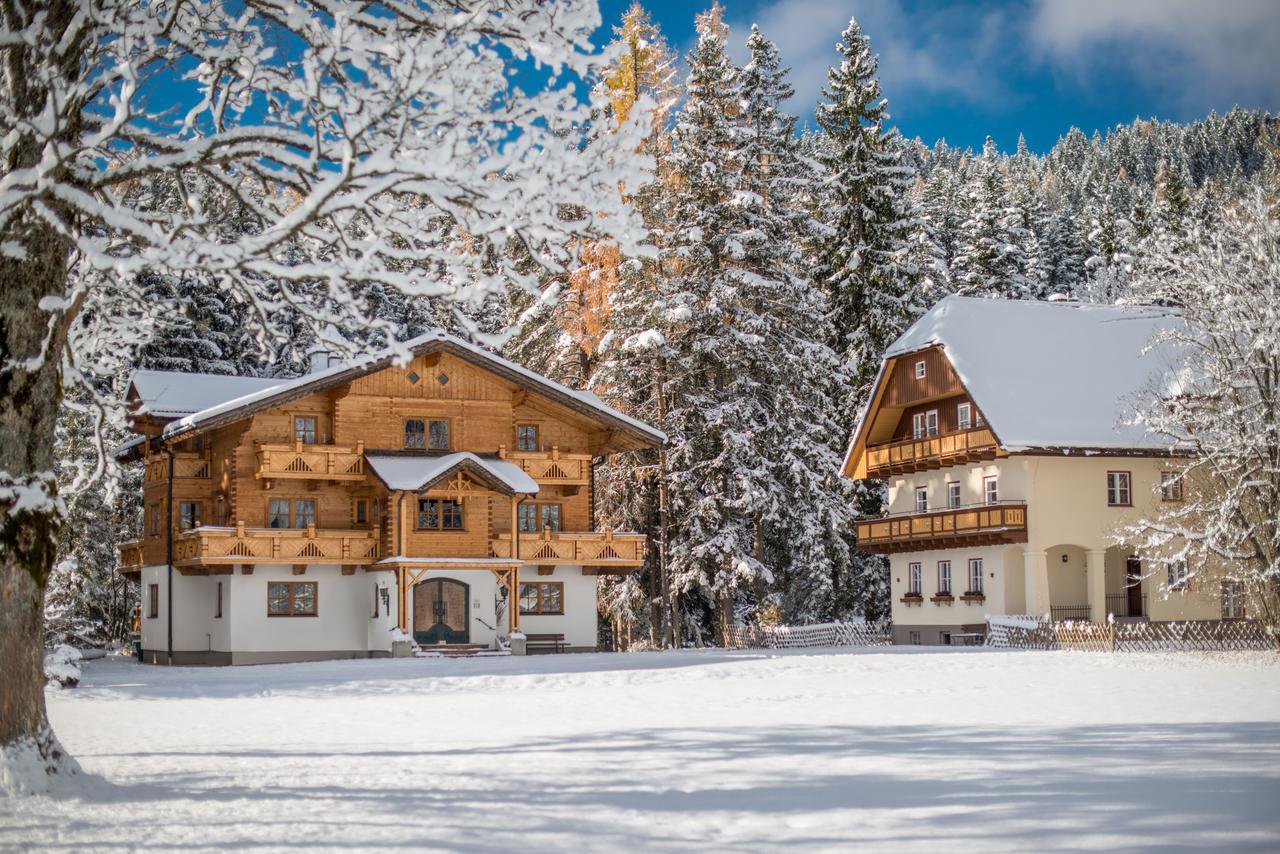 람자우 암 다흐스타인 Bio-Holzhaus Und Landhaus Heimat 아파트 외부 사진