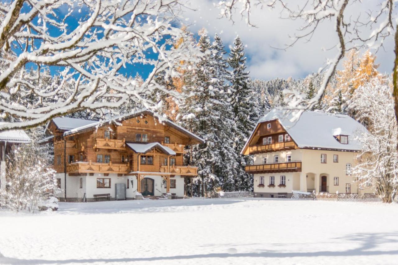 람자우 암 다흐스타인 Bio-Holzhaus Und Landhaus Heimat 아파트 외부 사진